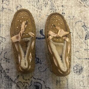 UGG Brown Suede Moccasin Footwear